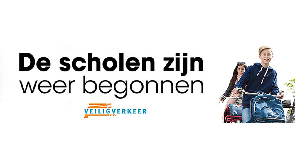 Wees alert: de scholen zijn weer begonnen!