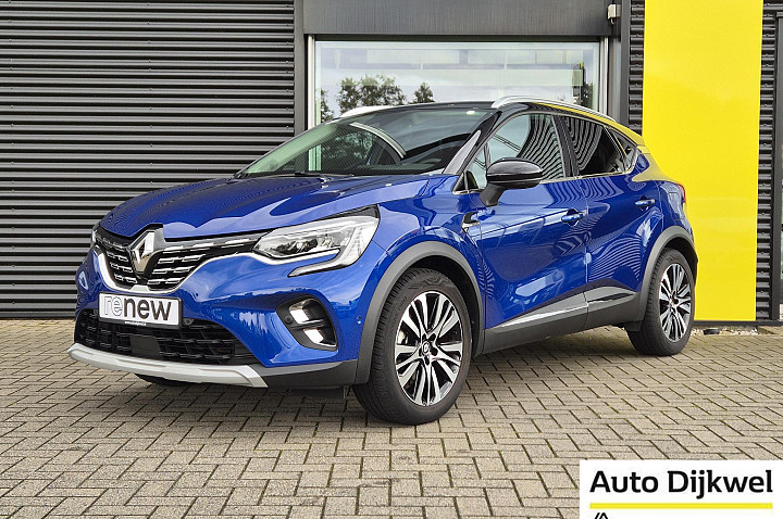Renault Captur 1.6 E-Tech plug-in hybrid 160 iconic TOPMODEL!, All Season, Trekhaak, BOSE audio, Leer, 360' Camera