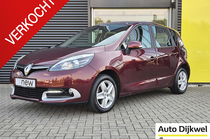 Renault Scénic 1.6 110 Expression Navigatie, Clima, Trekhaak, All Seasonbanden, P-hulp