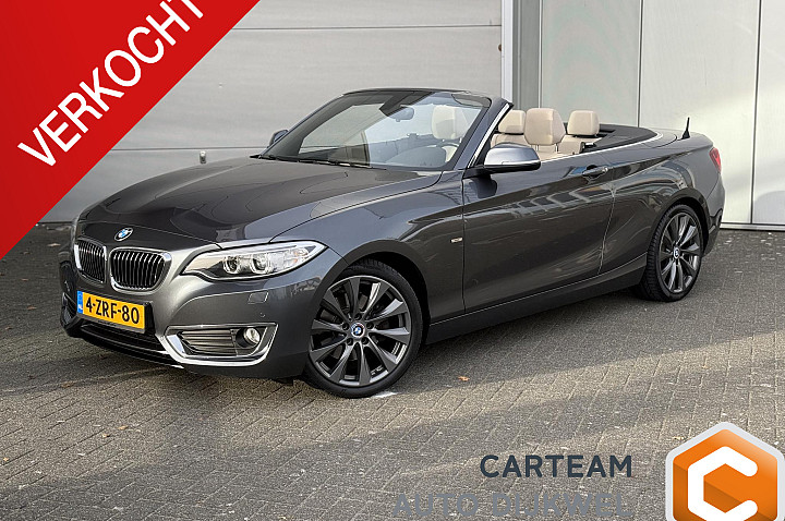 BMW 2 Serie Cabrio 220i Luxury