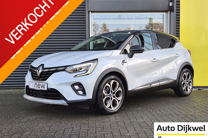 Renault Captur 1.6 E-Tech Plug-in Hybrid 160 Intens Camera, All Season banden, Navigatie, 18" velgen, Trekhaak, App