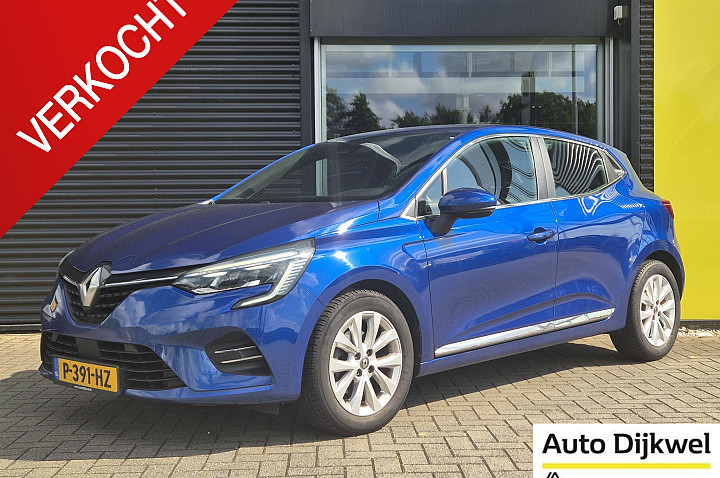 Renault Clio 1.3 TCe 130 EDC AUTOMAAT Intens Climate Control, P-sensoren, Navigatie, Apple/Android Auto