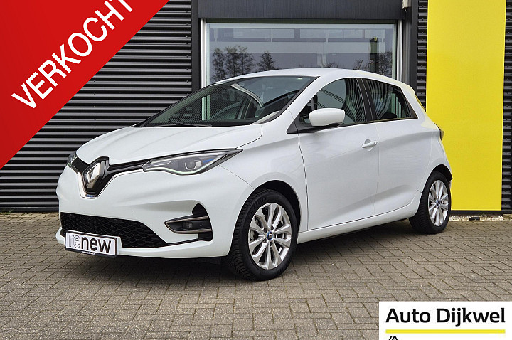 Renault ZOE R110 Life 52 kWh KOOP accu, SoH 93%, Camera, All Season banden, Apple/Android Auto
