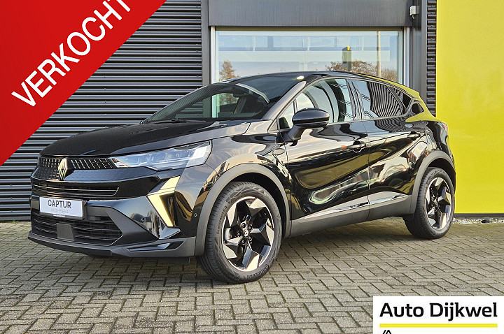 Renault Captur 1.3 mild hybrid EDC AUTOMAAT 160 techno Camera, Stoel/Stuur verwarming, Navigatie, Apple/Android Aut