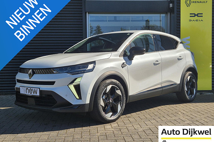 Renault Captur 1.3 mild hybrid 160 EDC AUTOMAAT techno Camera, Stoel/Stuur verwarming, Navigatie, Apple/Android Aut