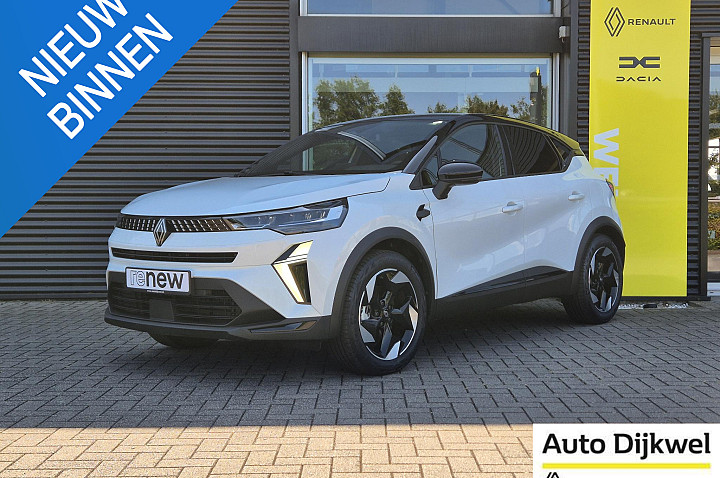 Renault Captur 1.6 E-Tech full hybrid 145 techno New Model! Trekhaak, Camera, Apple/Android Auto.
