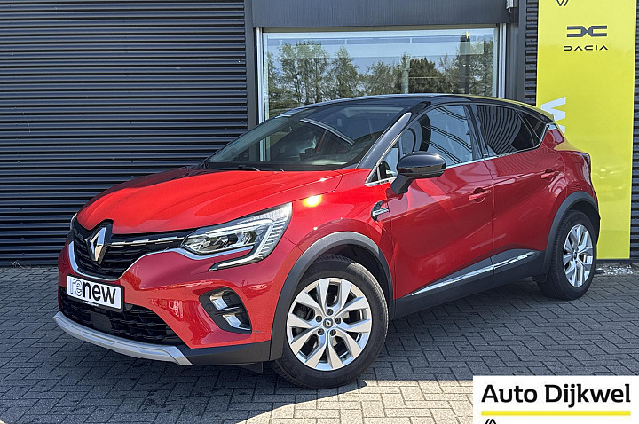 Renault Captur 1.6 E-Tech Plug-in Hybrid 160 Intens Camera, P-sensoren voor, Navigatie, Apple/Android Auto