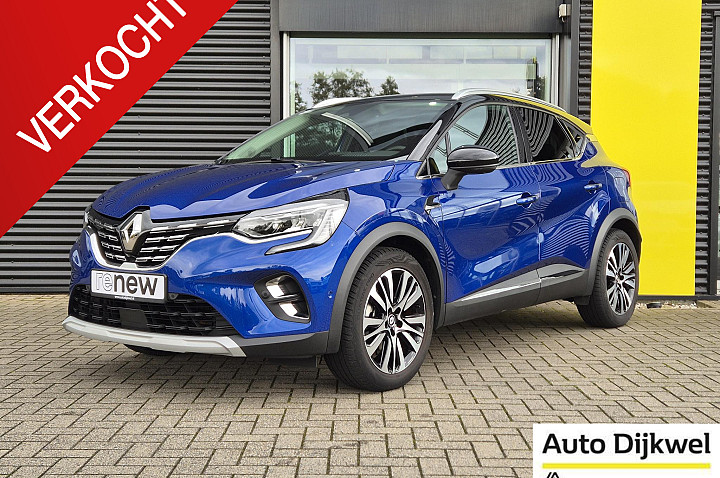 Renault Captur 1.6 E-Tech plug-in hybrid 160 iconic TOPMODEL!, All Season, Trekhaak, BOSE audio, Leer, 360' Camera