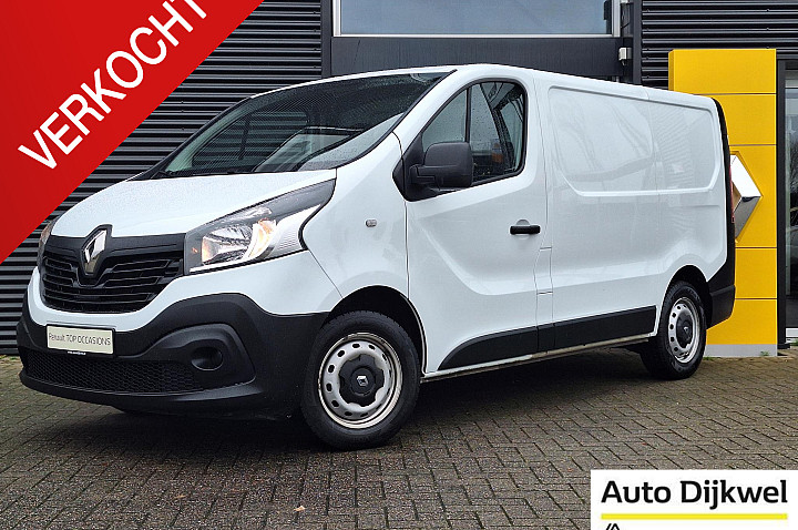 Renault Trafic 1.6 dCi T27 L1H1 Comfort Navi, Airco, Cruise Control, 3-zits. GEEN BPM!
