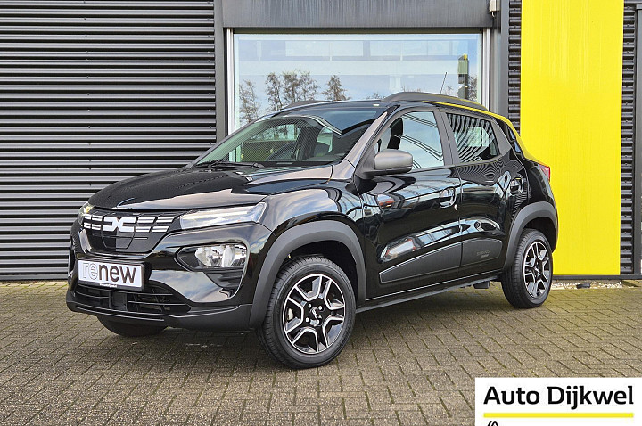 Dacia Spring Expression 27 kWh Lederen bekleding, Navigatie, Camera, CCS snelladen