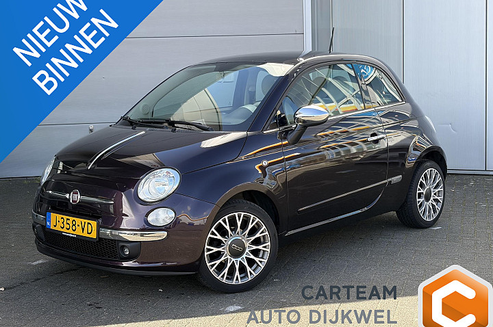 Fiat 500 1.2 Lounge Pano/Unieke uitvoering!