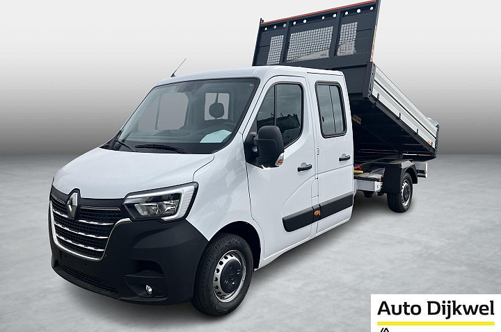 Renault Master T35 2.3 dCi 165 L3 DC Comfort Kipper Direct uit voorraad leverbaar, BPM vrij!!
