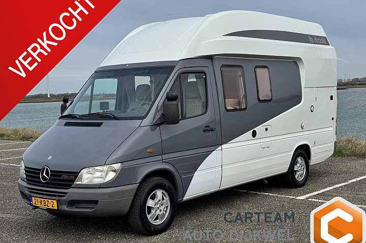 Mercedes-Benz Sprinter 316 CDi Automaat La Strada Nova L | Airco | Cruise | Zonnepaneel