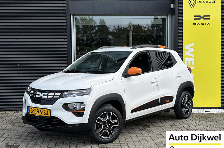 Dacia Spring Expression 27 kWh Lederen interieur, Camera, CCS Snelladen (o.a. Fastned), Apple/Android Auto